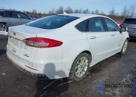 2019 Ford Fusion Hybrid Se из США, поврежденный, VIN 3FA6P0LU0KR158528
